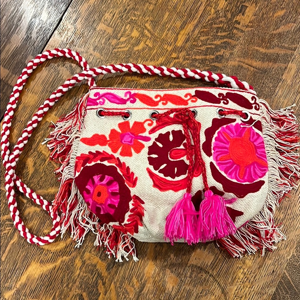 Ada Kamara, Greek Designer Boho Embroidered Bag